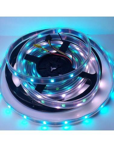RGB digital led strip WS2811 30 leds 5 IC meter 36w 24v