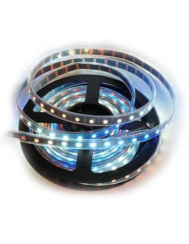 RGBW digital led strip 12v 60 leds 60 pixels meter 5m