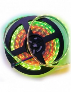 RGB digital led strip WS2811 60 leds 20 IC meter 72w 12v