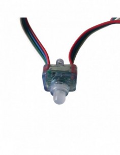 LED pixel 12 mm flat waterproof WS2801 50 units