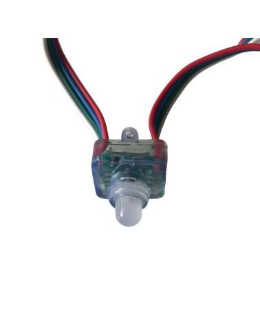 LED pixel 12 mm flat waterproof WS2801 50 units